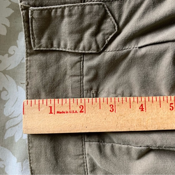 Essentials Sport Loafers Pants 12 Khaki Brown Y2K 90's Pleated front Cuffed legs - Picture 11 of 16